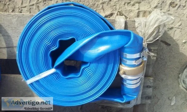 (4) UNUSED 2&quotX50  DISCHARGE WATER HOSE