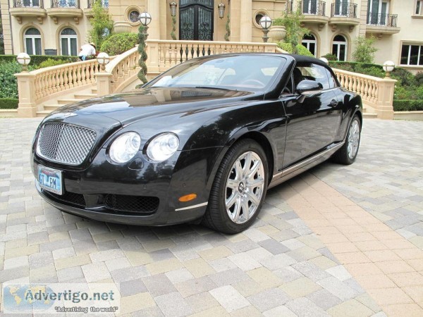 2007 Bentley Continental GT GTC Convertible