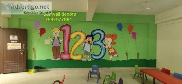 Nursery kids cartoon Art painting in Hyderabad
