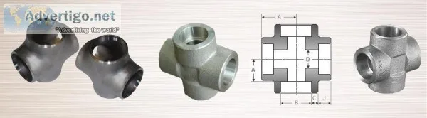 Forged Socket weld Equal Cross Supplier and Manufacturer
