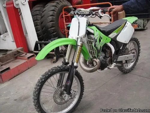KAWASAKI RACING MOTORCYCLE