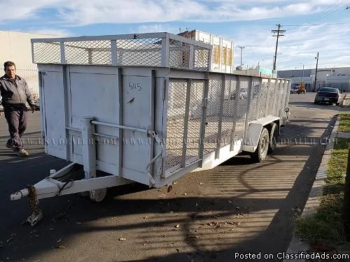 TEXAS LANDSCAPE TRAILER