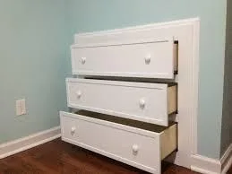 Nook Built-Ins Maximizing Use of an Awkward Space