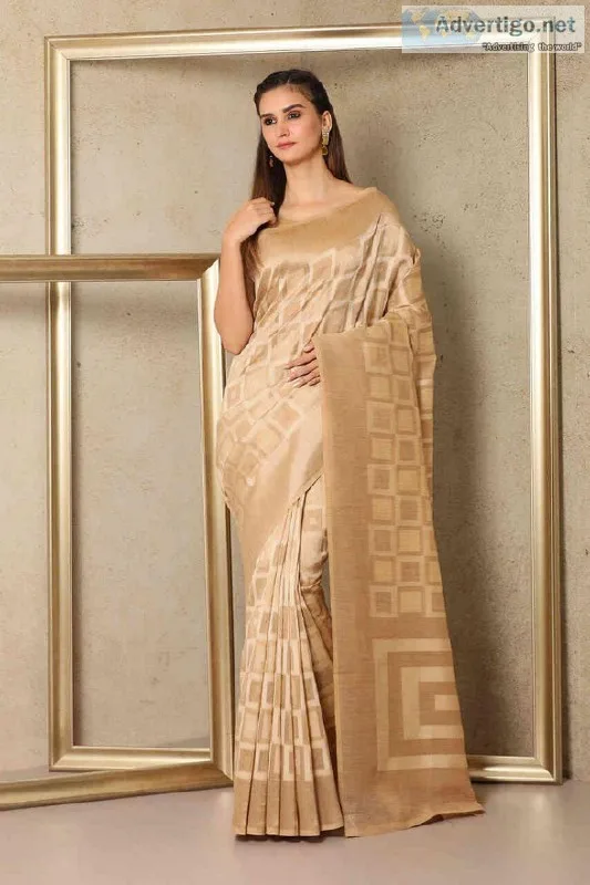 Stunning Beige Saree