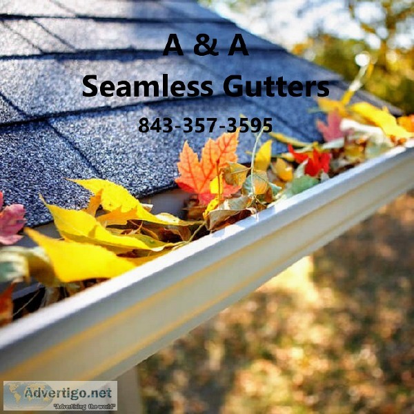 Seamless Gutters Installtion