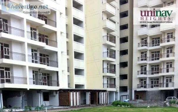 2 BHK Ready to move Apartments in Unainav Heights Ghaziabad at 2