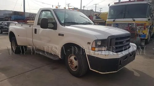 2002 FORD F350 XL DUALLY WITH LIFTGATE