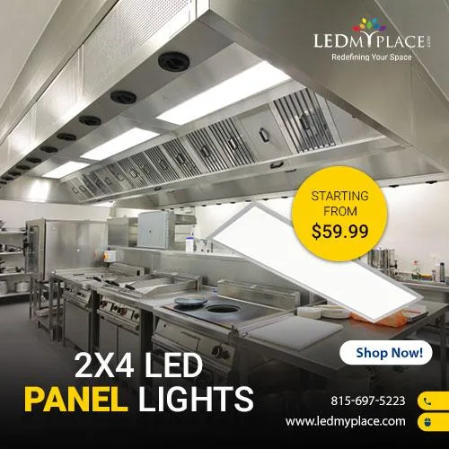 Amazing 2X4 LED Panel Lights For Indoor Lighting - Order Now