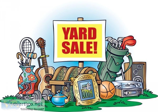 Yard Sale 92819 8am-1pm