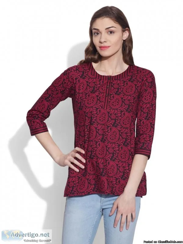 Short Kurtis For Jeans  Flat 78% OFF At Mirraw