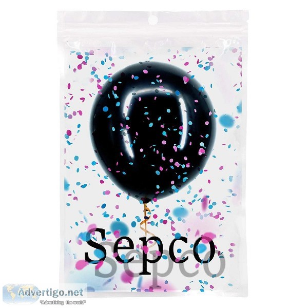 36" Black Gender Reveal Balloon