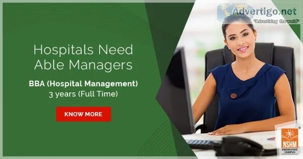 Best Bachelor Of Hospital Management Course In Kolkata &ndash NS