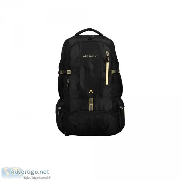 Aristocat Hike Rucksack Black 45 Ltr Fabric Backpack