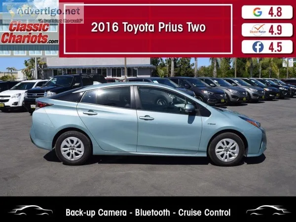 Used 2016 TOYOTA PRIUS TWO for Sale in San Diego - 20479