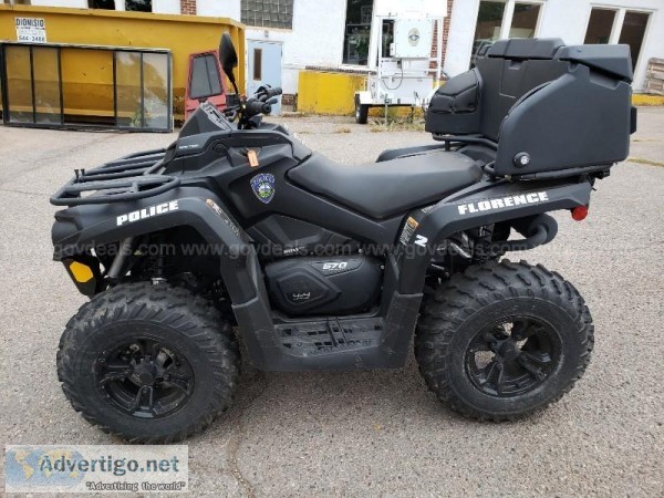 2016 Can-Am Outlander L 570 - LOW MILES