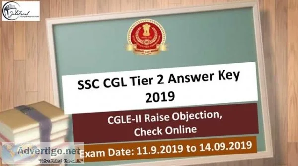 SSC CGL Tier 2 Answer Key 2019 &ndash20 CGLE-II Raise Objection 