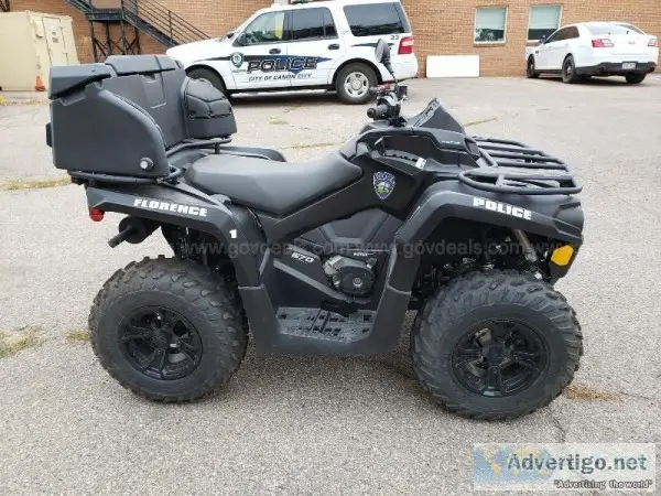 2016 Can-Am Outlander L 570 - only 134 miles