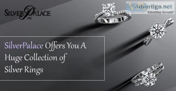 SilverPalace Offers You A Huge Collection of Silver Rings
