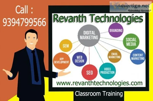 Digital Marketing Classroom Training in Ameerpet