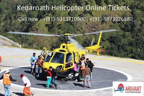 Online Booking Of Kedarnath Helicopter Services