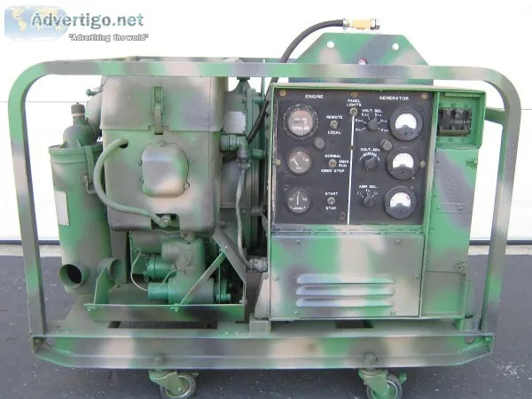 Propane Powered Military Grade Generator