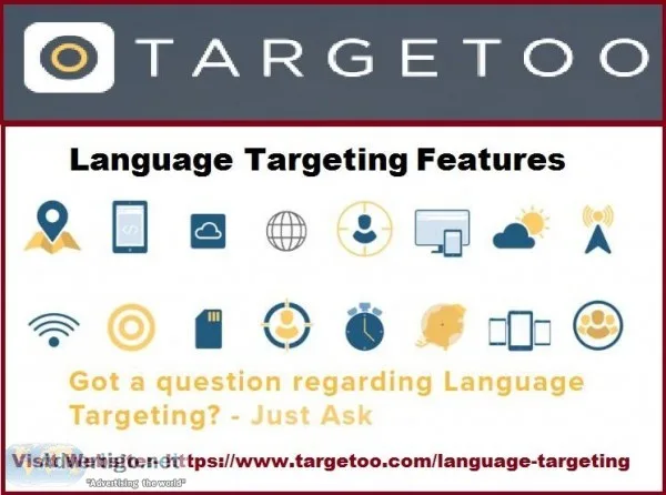 Language Targeting by Targetoo