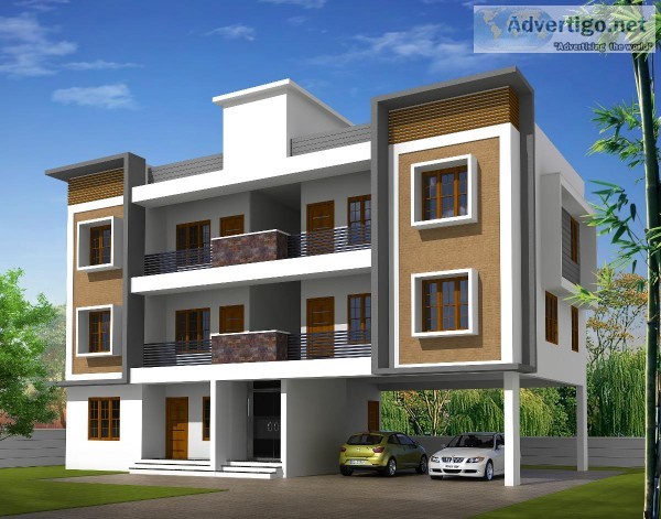 Ambalamukku  1000 sqft budget flat for sale
