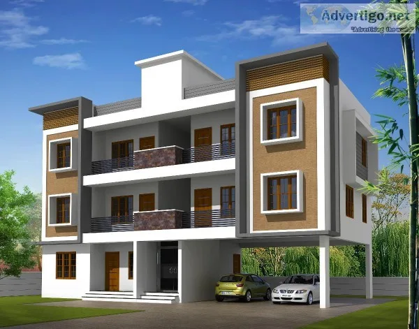 Ambalamukku  1000 sqft budget flat for sale