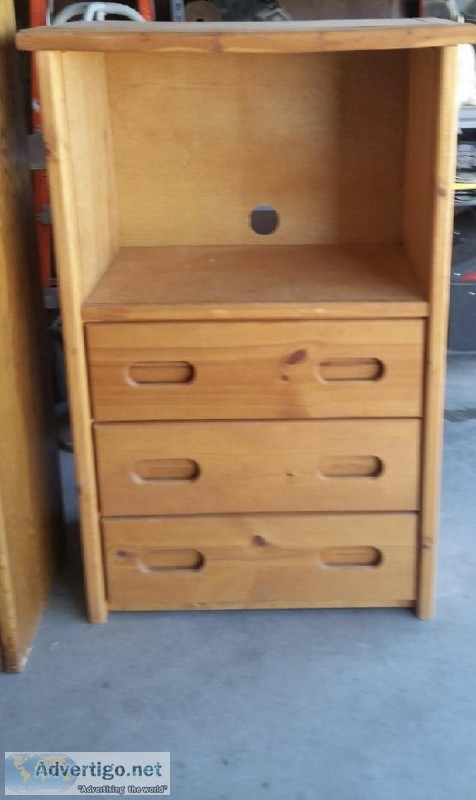 Wood Armoire