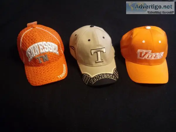 3 Tennessee hats