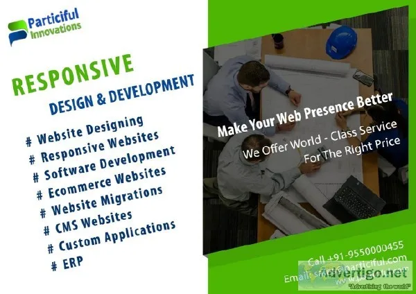 web designing and development services