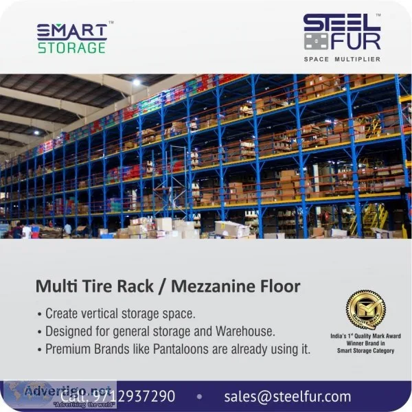 Multi Tire Rack  Mezzanine Floor
