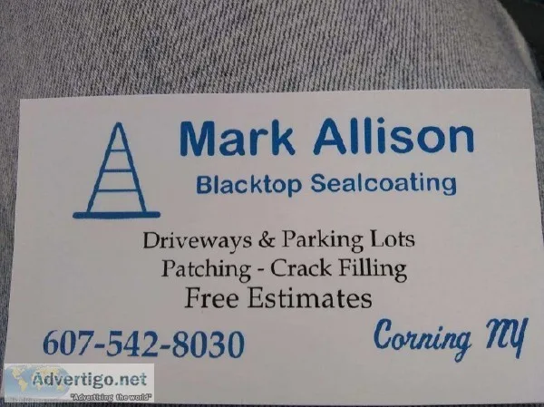 Mark Allison Blacktop Sealcoating