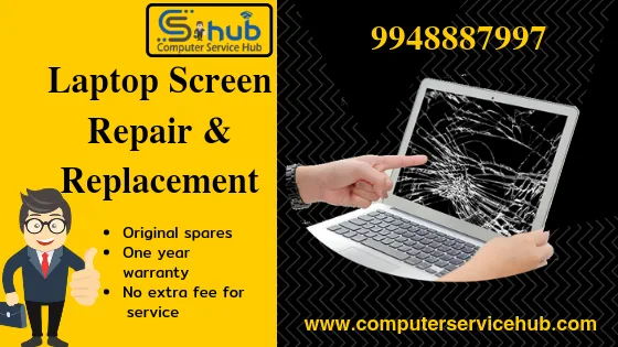 Best Laptop Screen Repair Services  Hyderabad  Bangalore