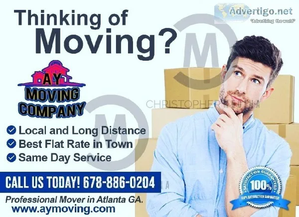 Ay moving company Atlanta professionals Mover