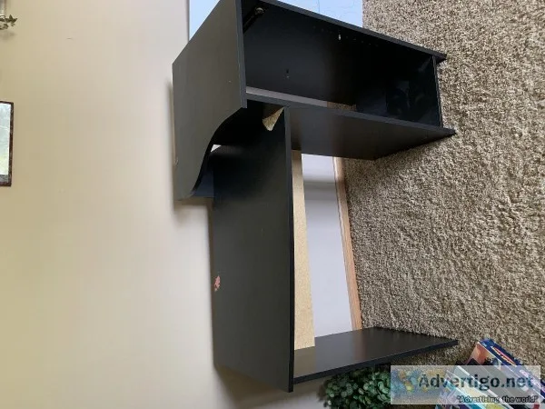 Black desk