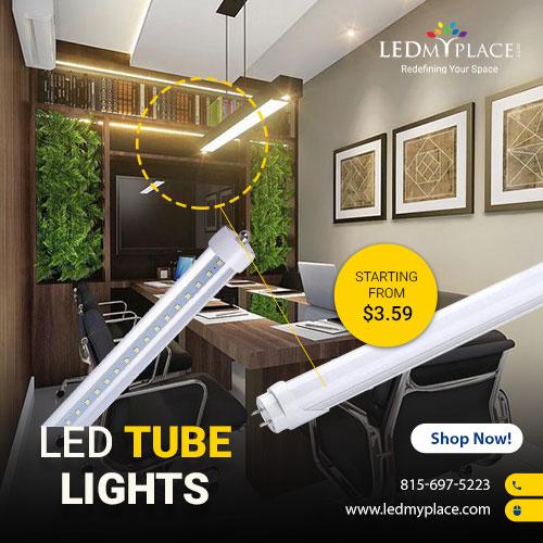 Brighten Up Your Indoors With Easy Installable LED Tube Light