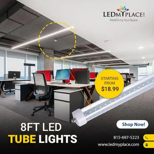 Choose the Best 8ft LED Tube  For Indoor Lighting