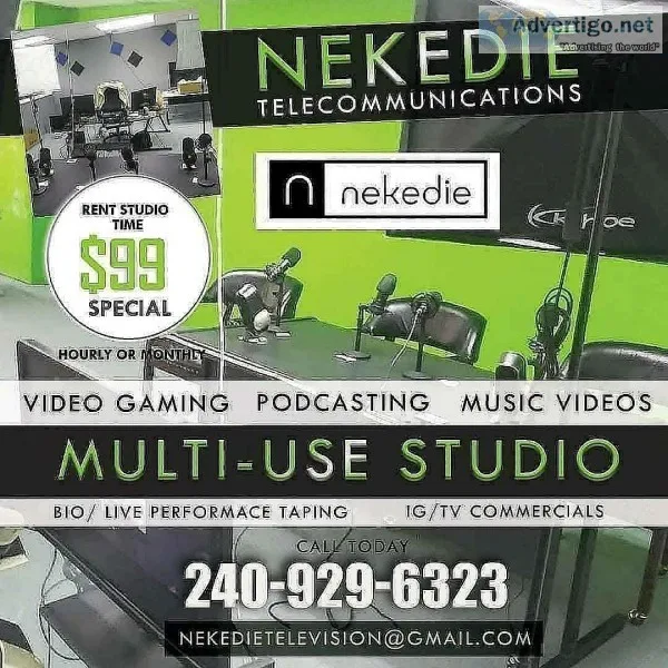 Nekedie tv Chromecast podcasting