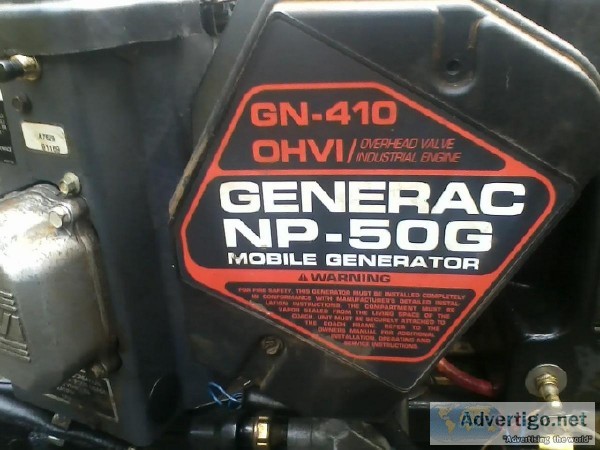 Np 50 g RV generator 4500 watt