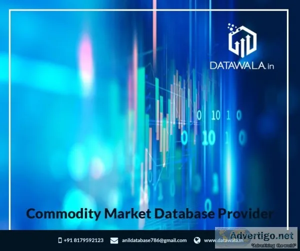Take help from Commodity Market Database Provider to impress Inv