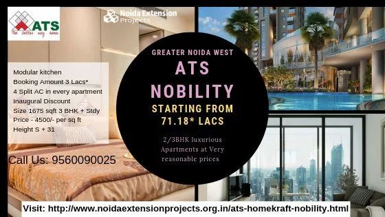 Luxurious Apartment in ATS Nobility Noida Extension