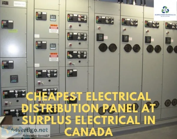 Cheapest electrical distribution panel at Surplus Electrical in 