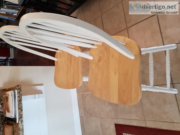 Two barstools for sale like new