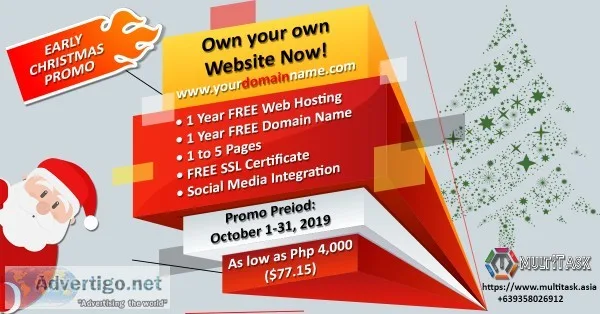 Web Development - Early Christmas Promo