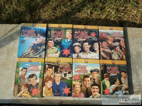 The Andy Griffith Show All 8 Dvd&quots Complete Sets Like New in