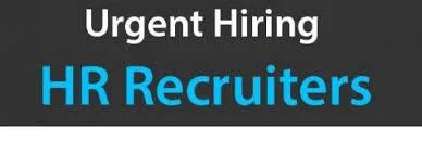 HR RECRUITERHR INTERNSHIPHR ON JOB TRAINING