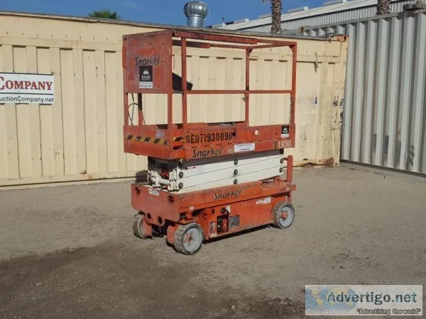 2007 SNORKEL S1930 SCISSORLIFT 7319