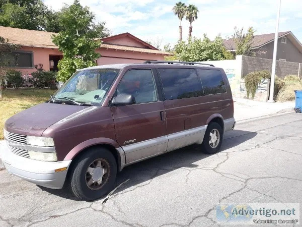 1998 Chevy Astrovan Low Miles Runs Perfect Make Offer