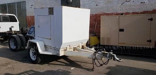 GORMAN-RUPP SEWER PUMP MOUNTED ON A TRAILER